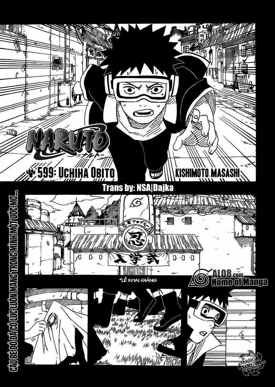 Naruto - Cửu Vĩ Hồ Ly Chapter 599 trang 0