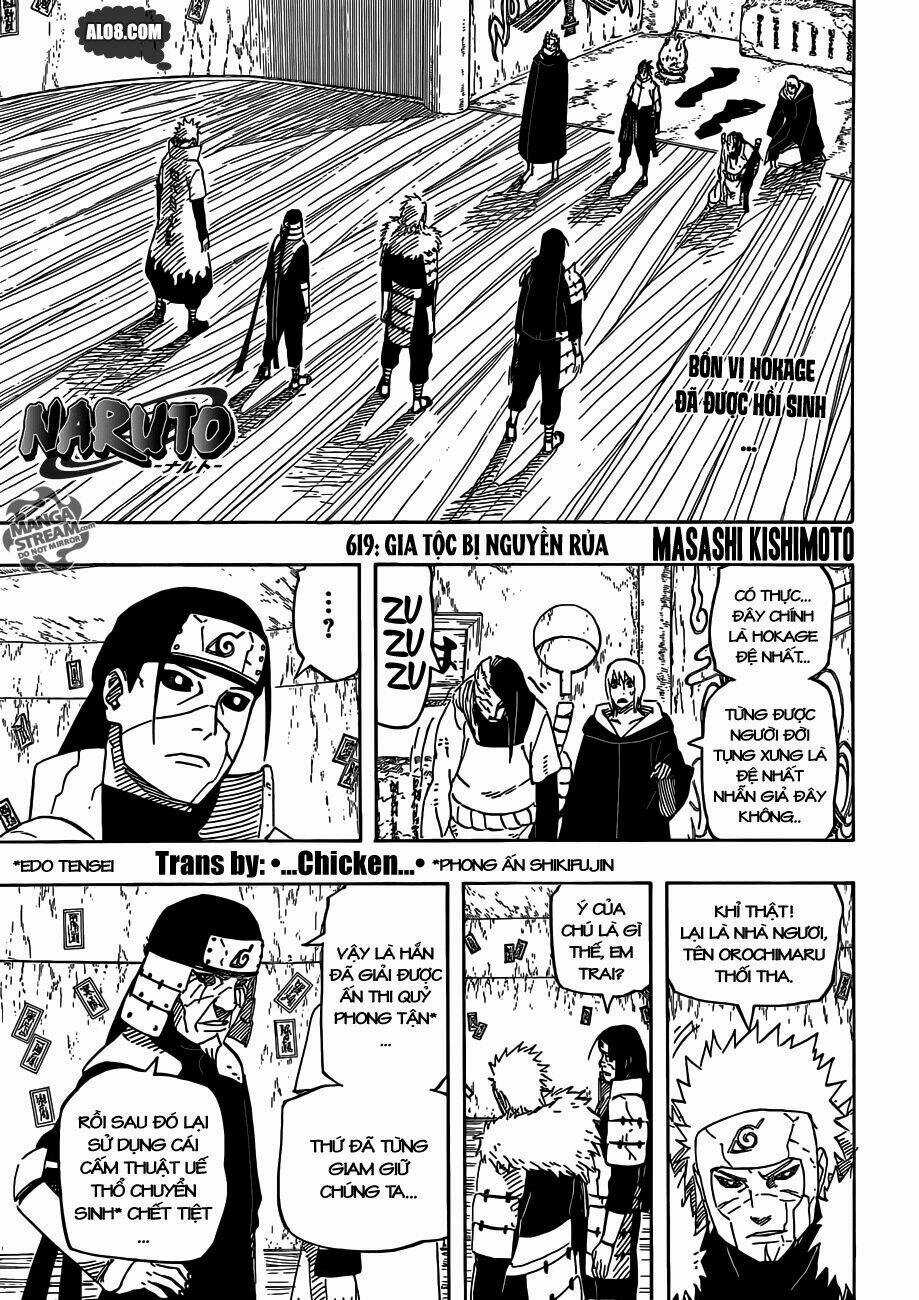 Naruto - Cửu Vĩ Hồ Ly Chapter 619 trang 0