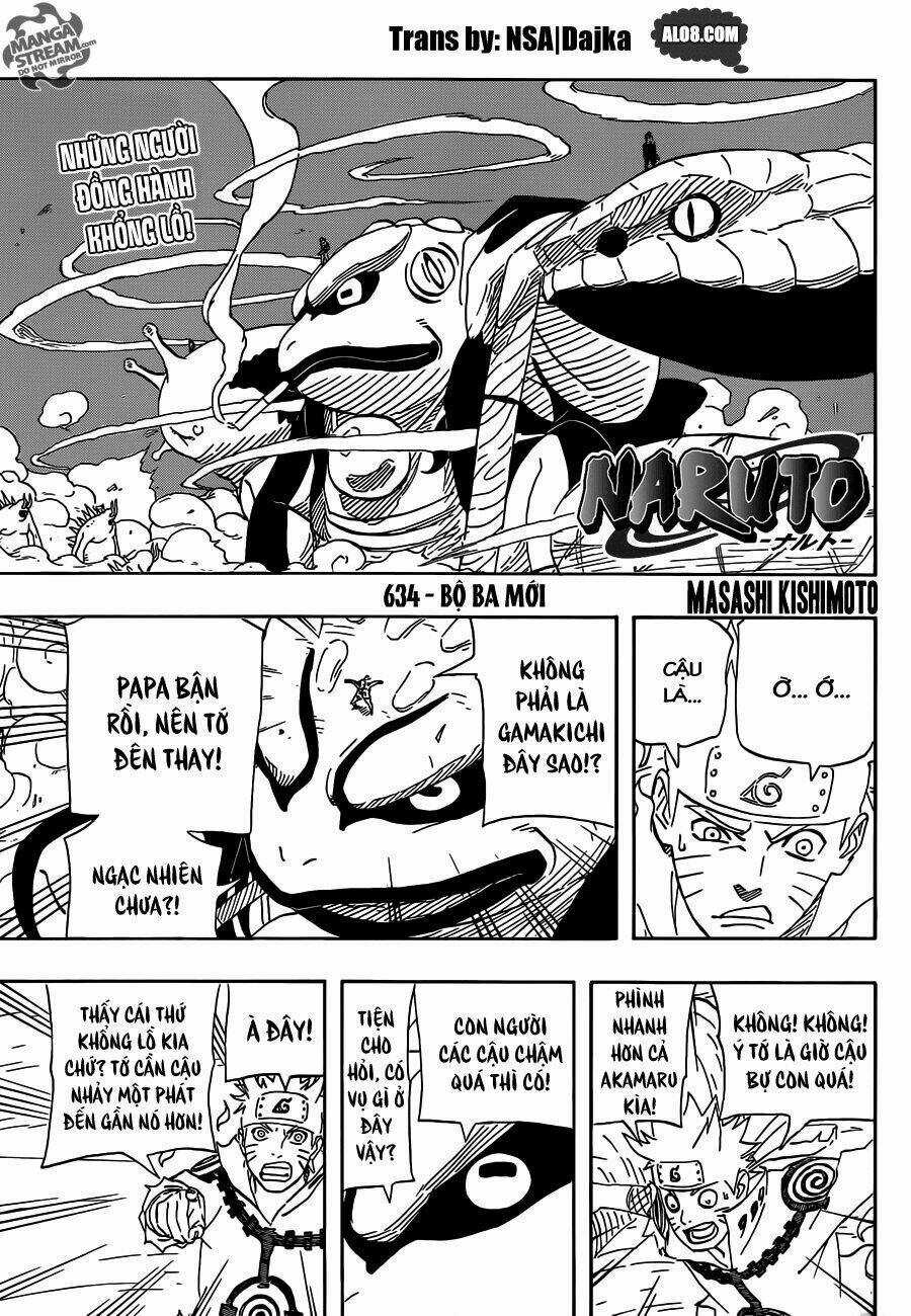 Naruto - Cửu Vĩ Hồ Ly Chapter 634 trang 0