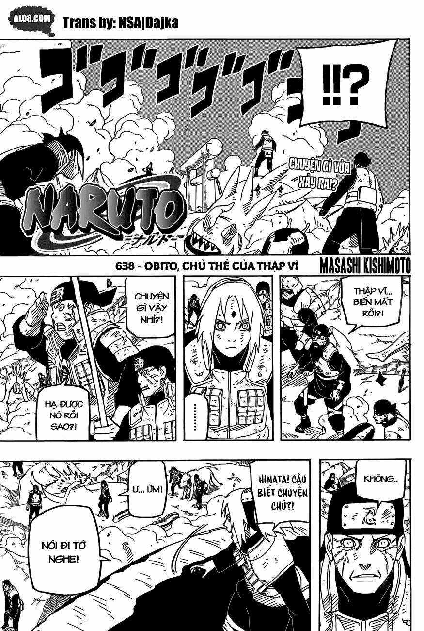 Naruto - Cửu Vĩ Hồ Ly Chapter 638 trang 0