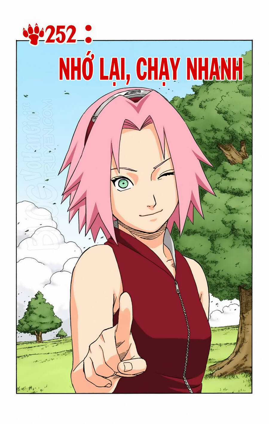 Naruto Full Color Edition Chapter 252 trang 1