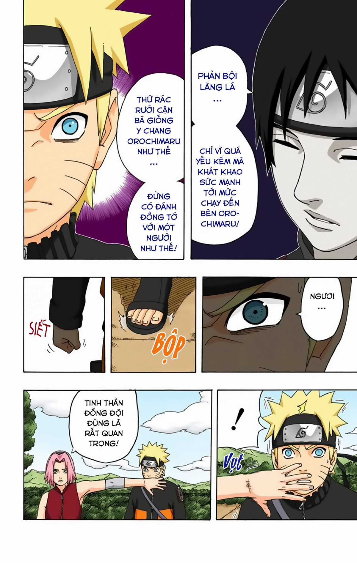 Naruto Full Color Edition Chapter 286 trang 6