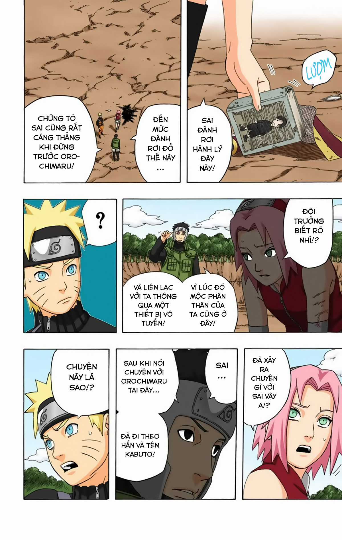 Naruto Full Color Edition Chapter 298 trang 6