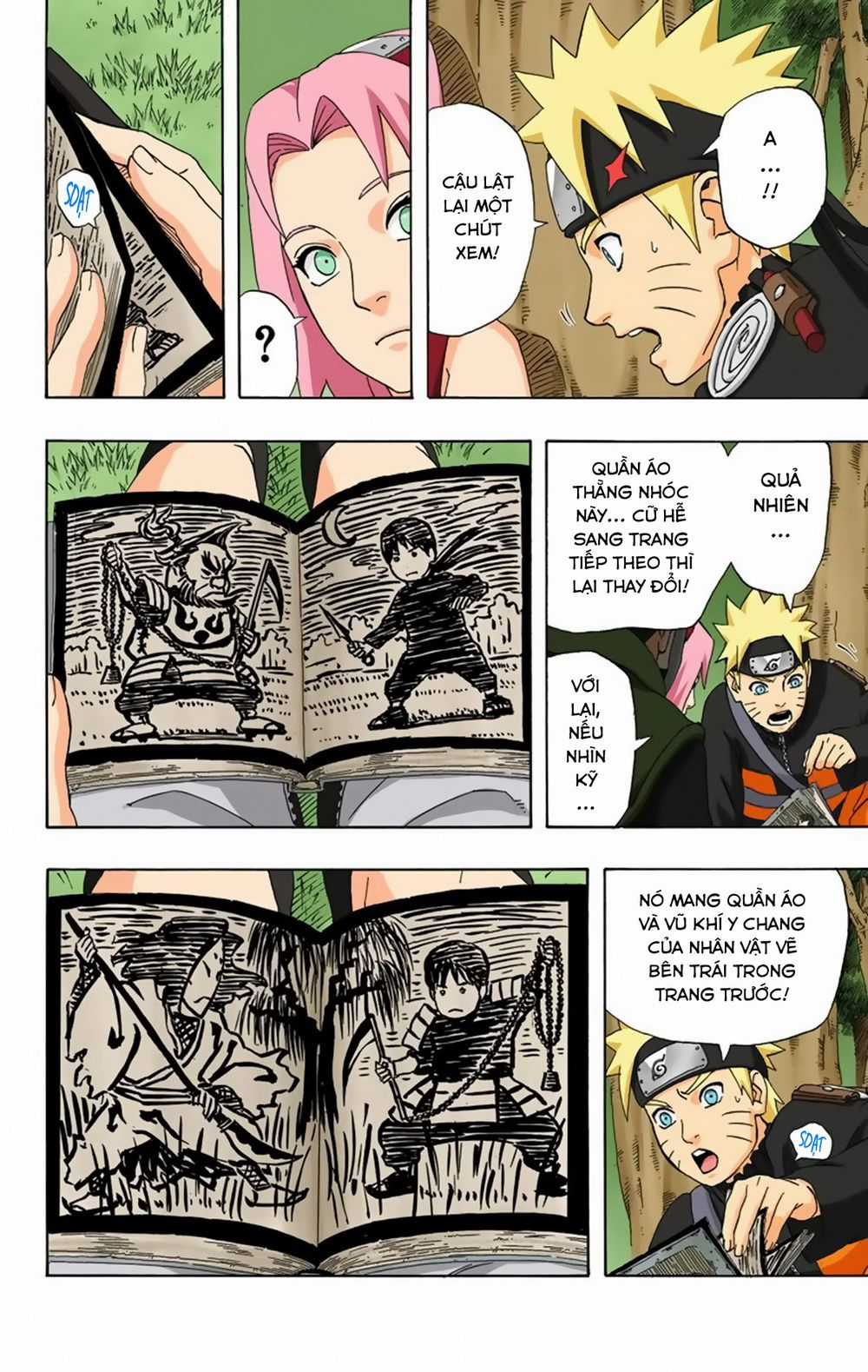 Naruto Full Color Edition Chapter 300 trang 14