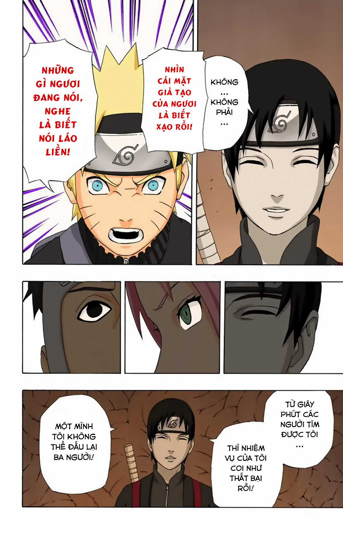 Naruto Full Color Edition Chapter 302 trang 16