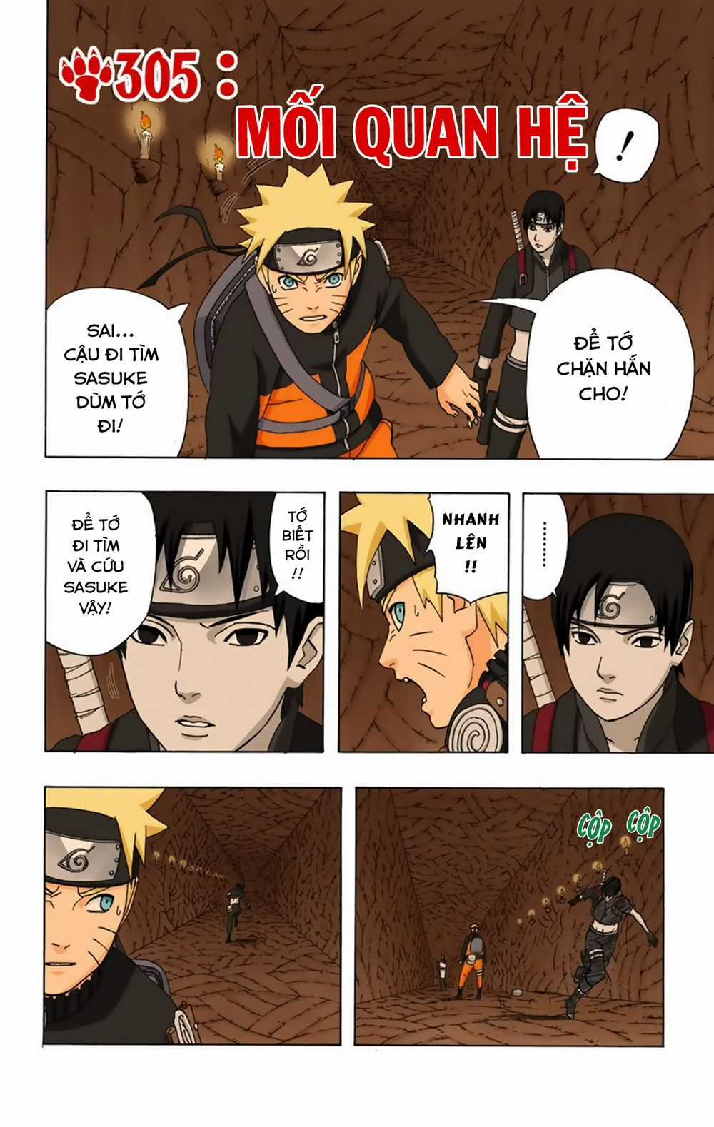 Naruto Full Color Edition Chapter 305 trang 2