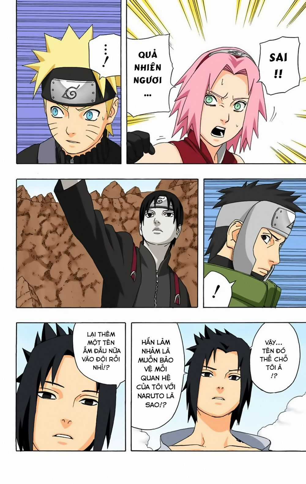 Naruto Full Color Edition Chapter 307 trang 4
