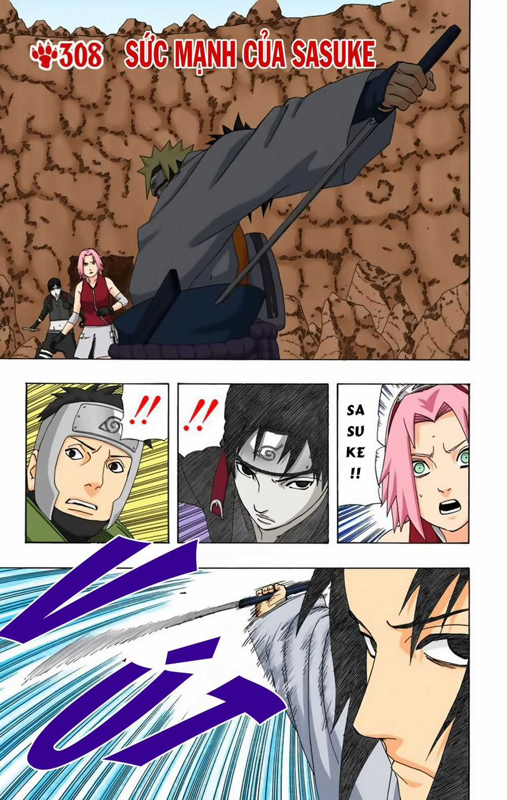 Naruto Full Color Edition Chapter 308 trang 1