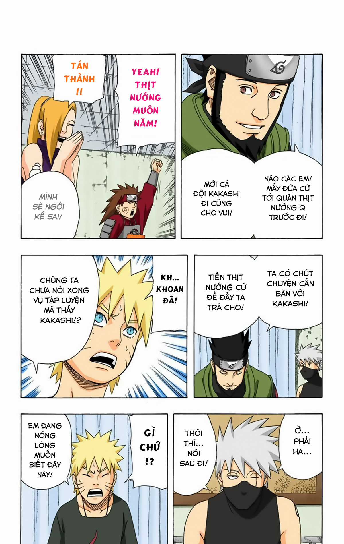 Naruto Full Color Edition Chapter 312 trang 10