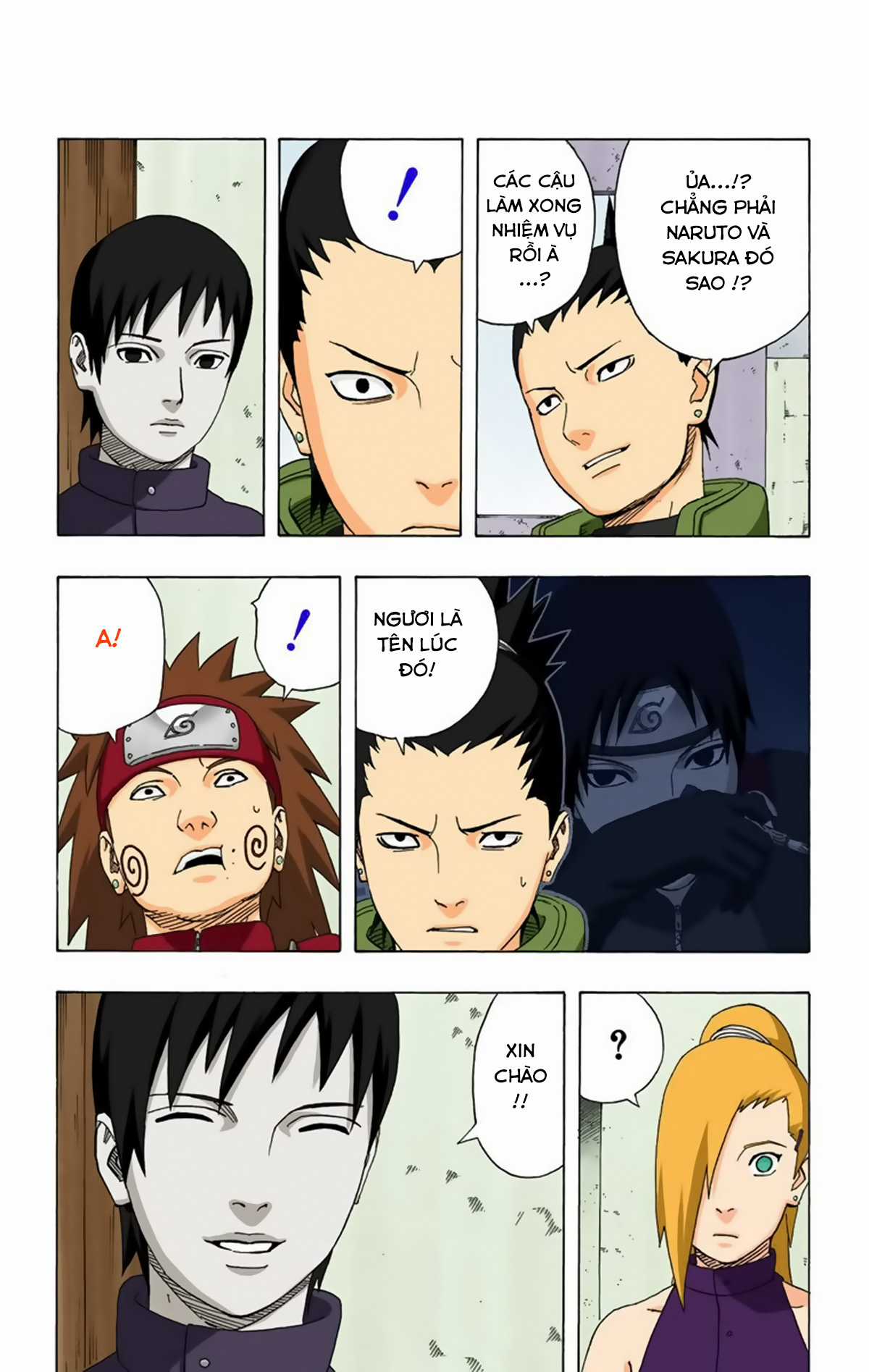 Naruto Full Color Edition Chapter 312 trang 6