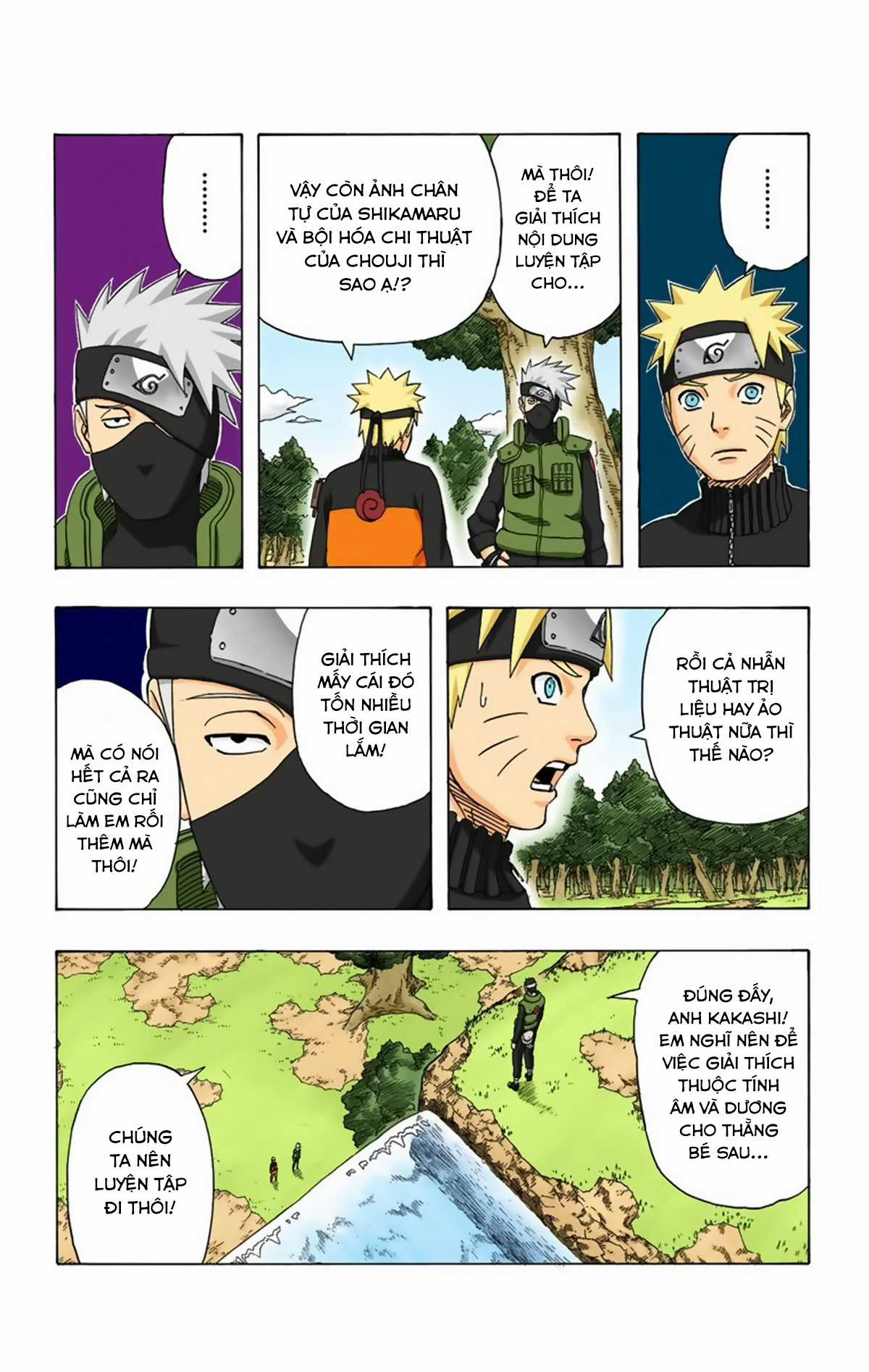 Naruto Full Color Edition Chapter 316 trang 9