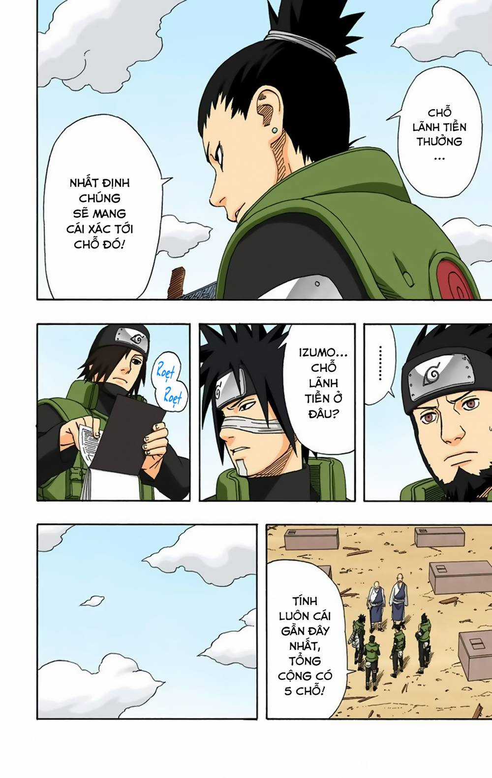 Naruto Full Color Edition Chapter 320 trang 9