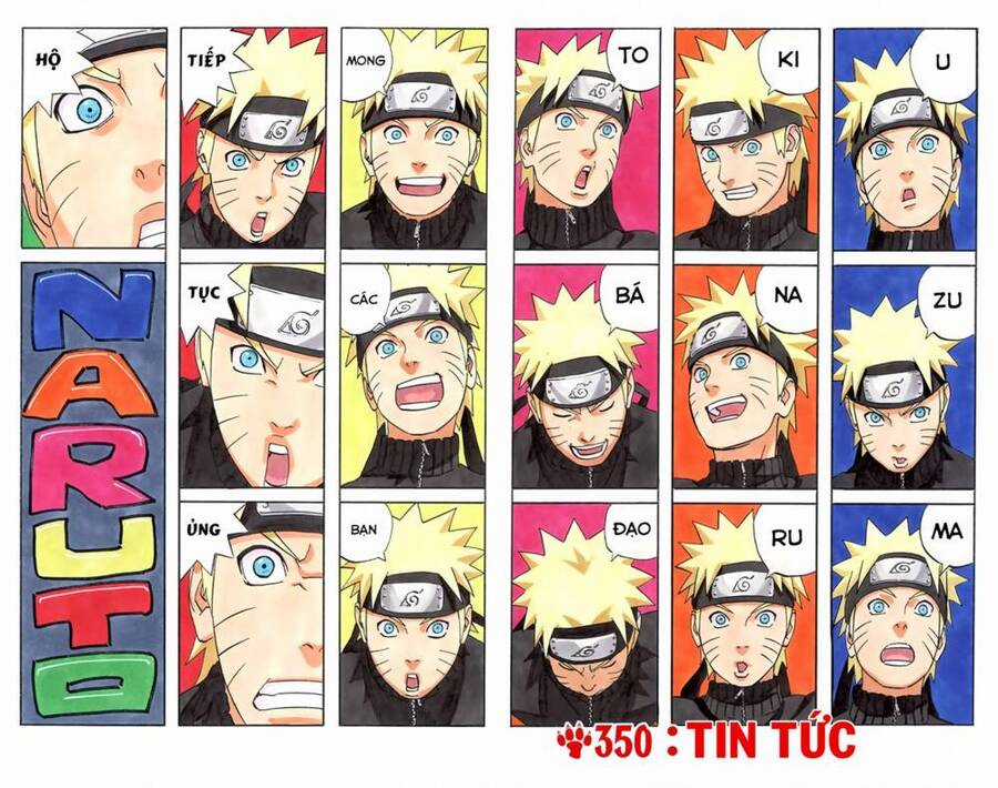 Naruto Full Color Edition Chapter 350 trang 7