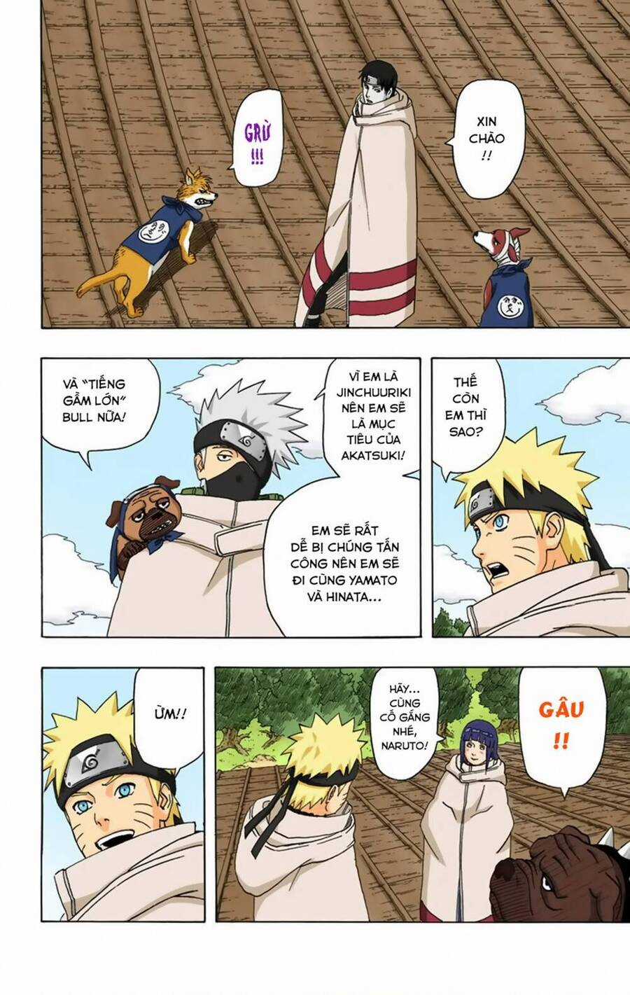 Naruto Full Color Edition Chapter 355 trang 4
