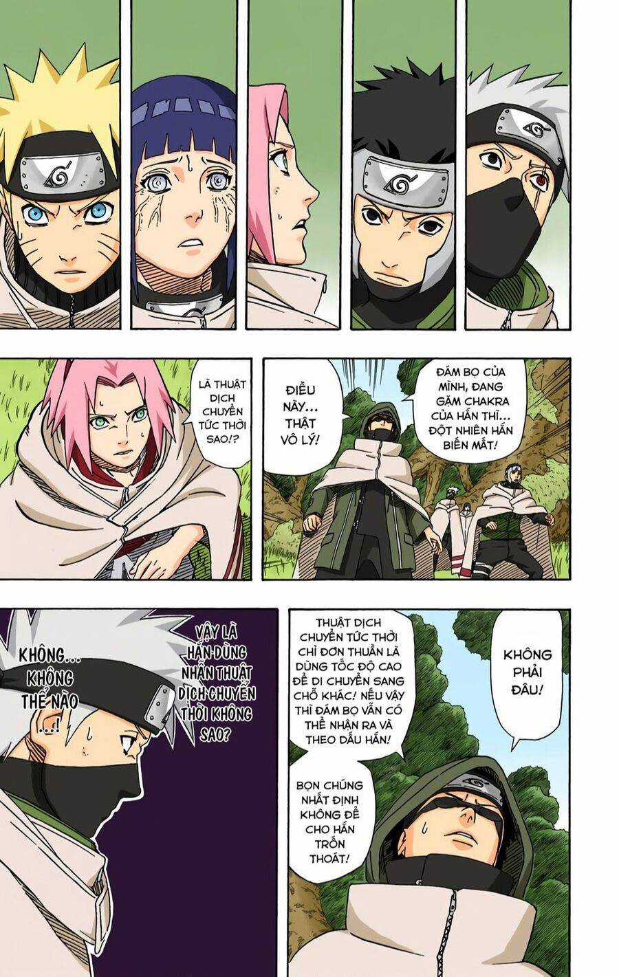 Naruto Full Color Edition Chapter 395 trang 8