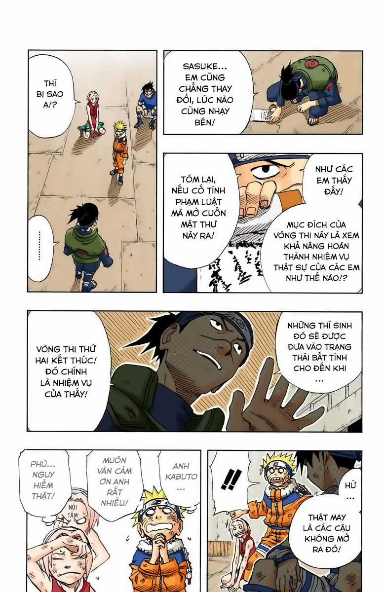 Naruto Full Color Edition Chapter 64 trang 15