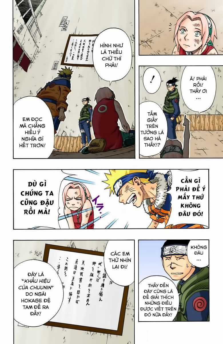 Naruto Full Color Edition Chapter 64 trang 16