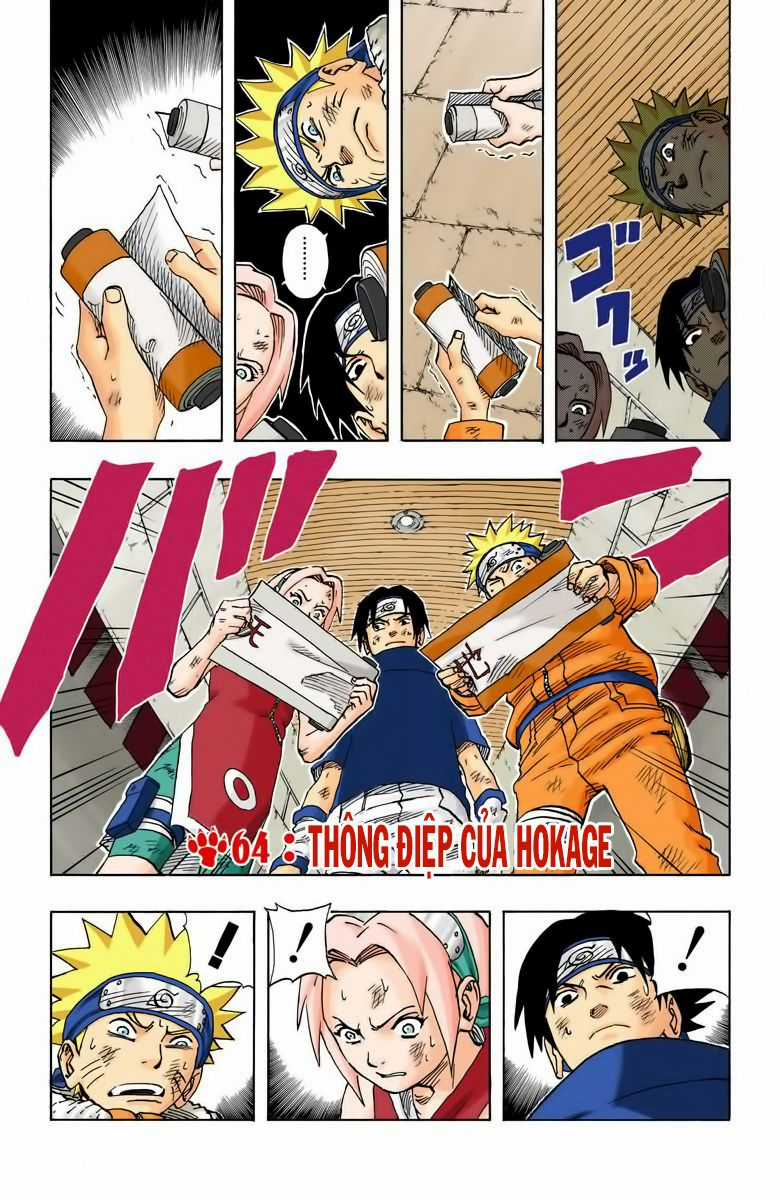 Naruto Full Color Edition Chapter 64 trang 7