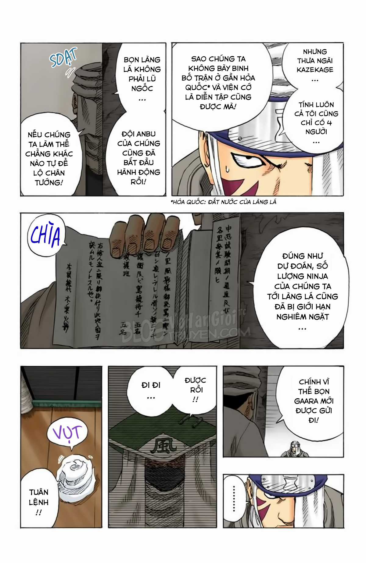 Naruto Full Color Edition Chapter 95 trang 1