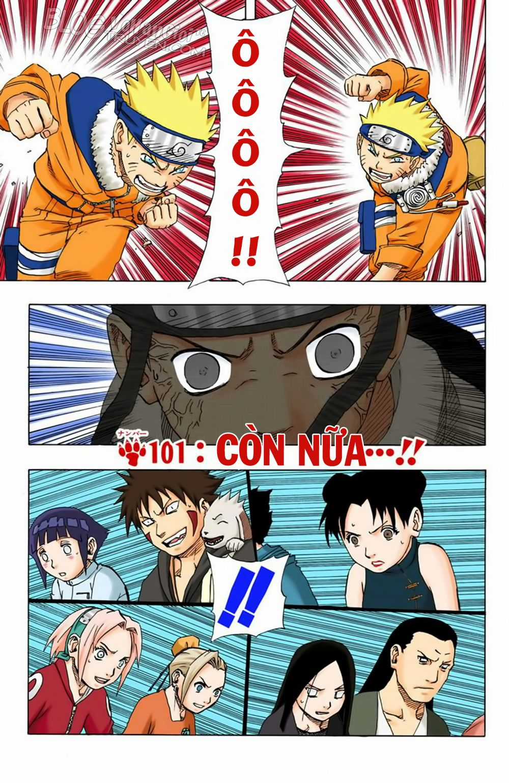 Naruto Full Màu Chapter 101 trang 1