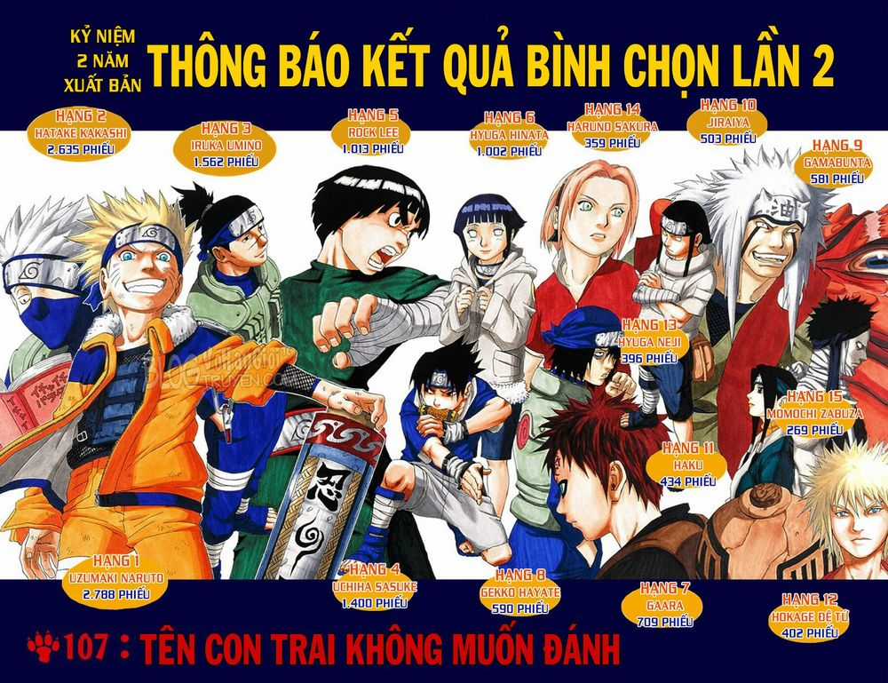 Naruto Full Màu Chapter 107 trang 1