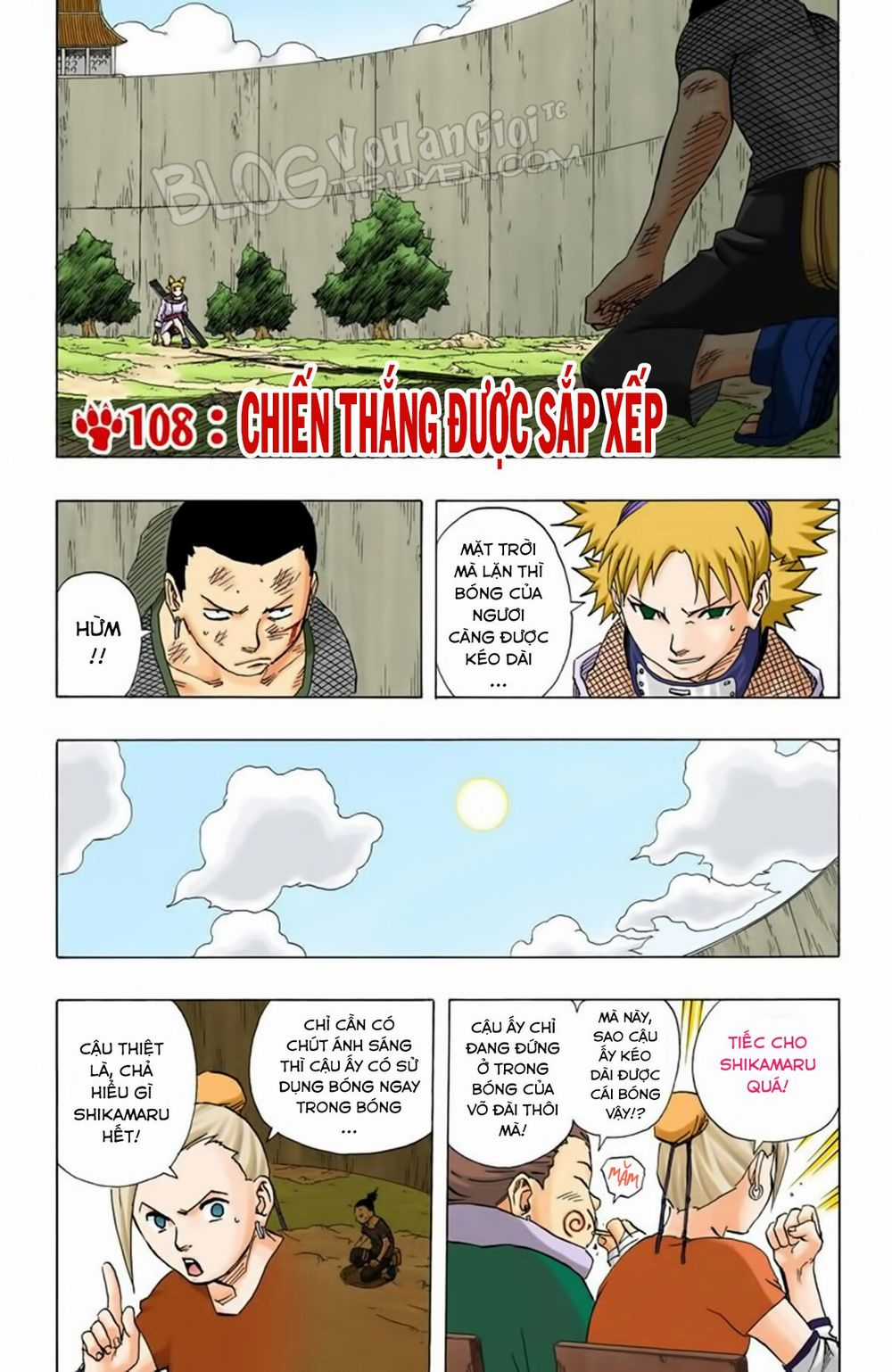 Naruto Full Màu Chapter 108 trang 1