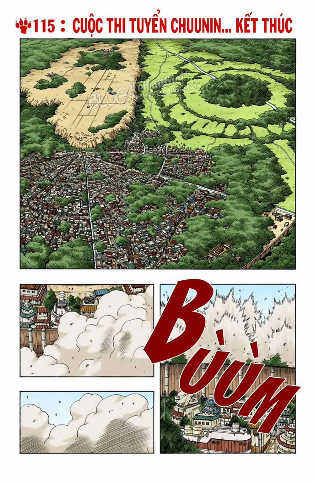 Naruto Full Màu Chapter 115 trang 1