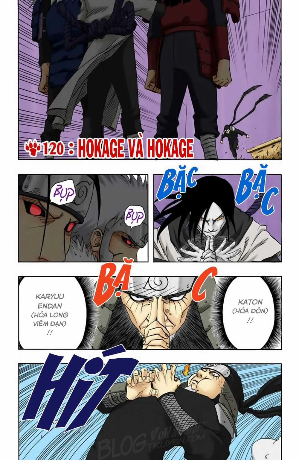 Naruto Full Màu Chapter 120 trang 1