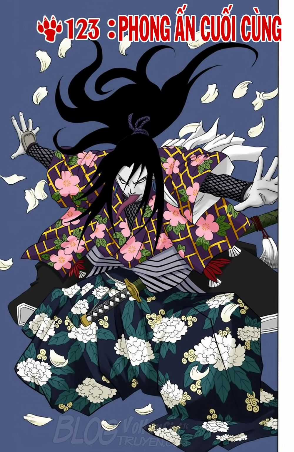 Naruto Full Màu Chapter 123 trang 1