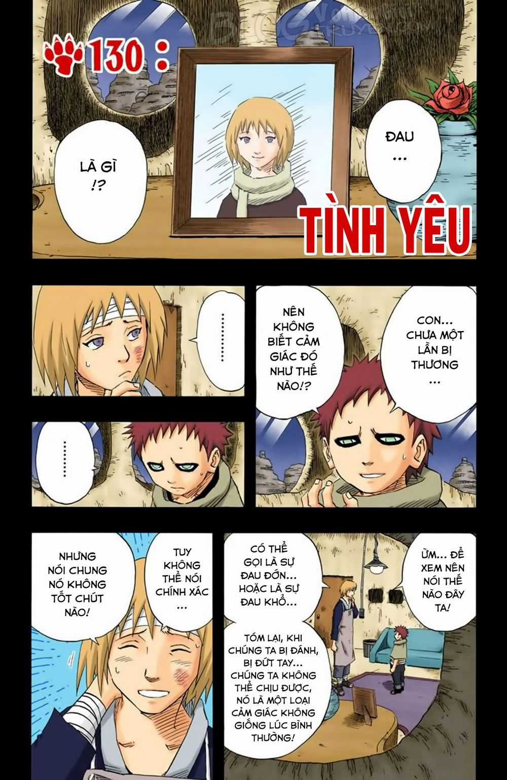 Naruto Full Màu Chapter 130 trang 1
