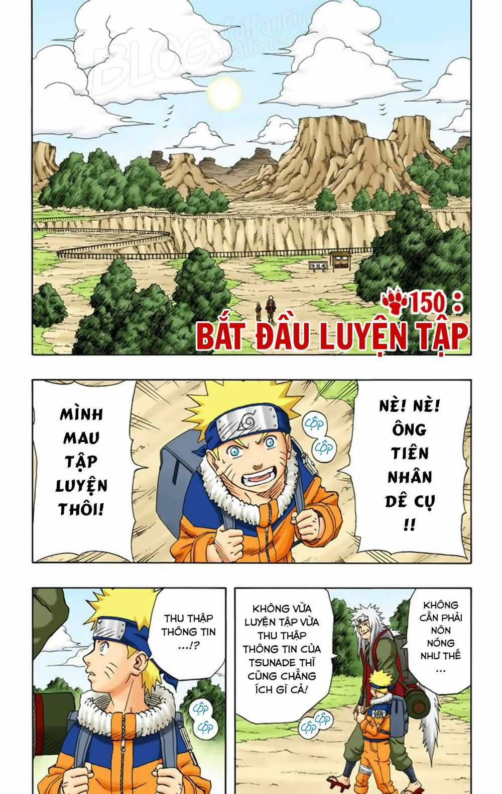 Naruto Full Màu Chapter 150 trang 1