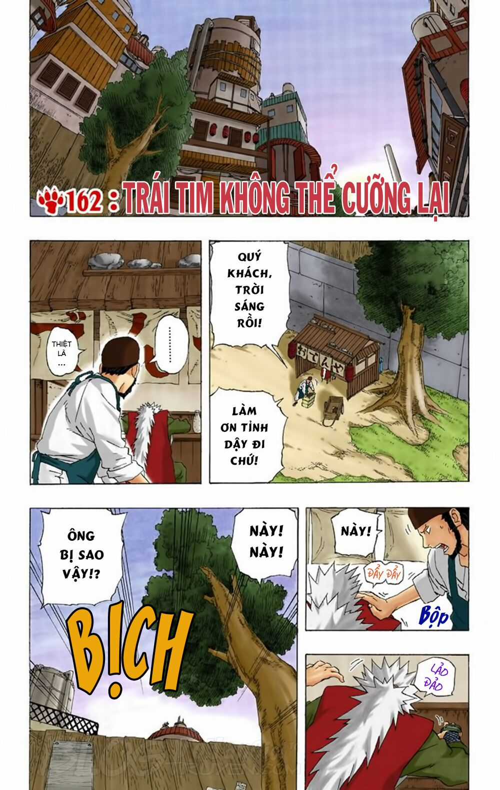 Naruto Full Màu Chapter 162 trang 1