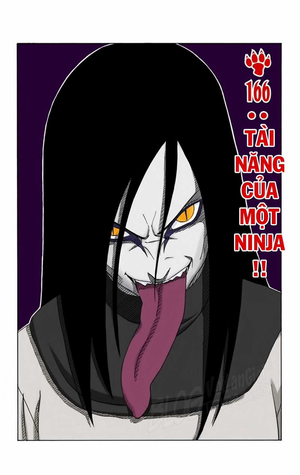 Naruto Full Màu Chapter 166 trang 1