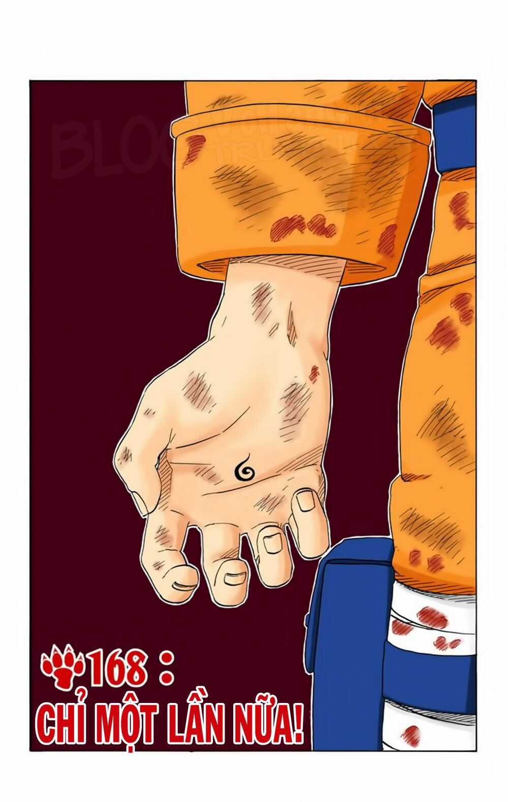 Naruto Full Màu Chapter 168 trang 1