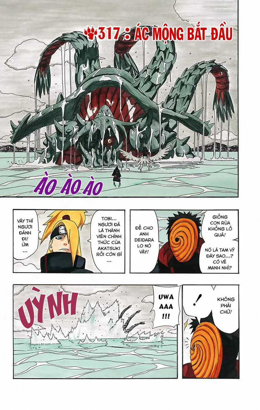 Naruto Full Màu Chapter 317 trang 1