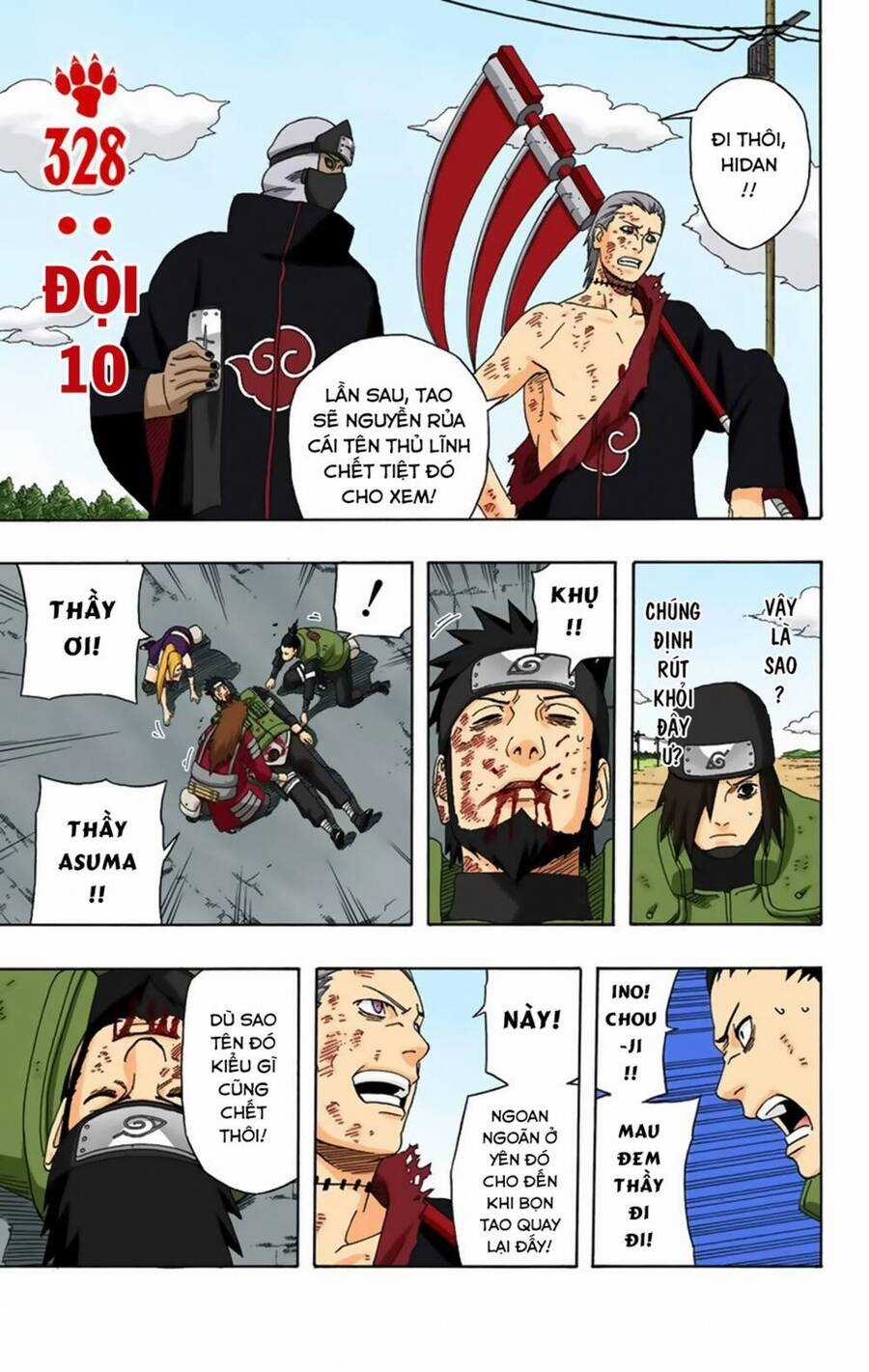 Naruto Full Màu Chapter 328 trang 1