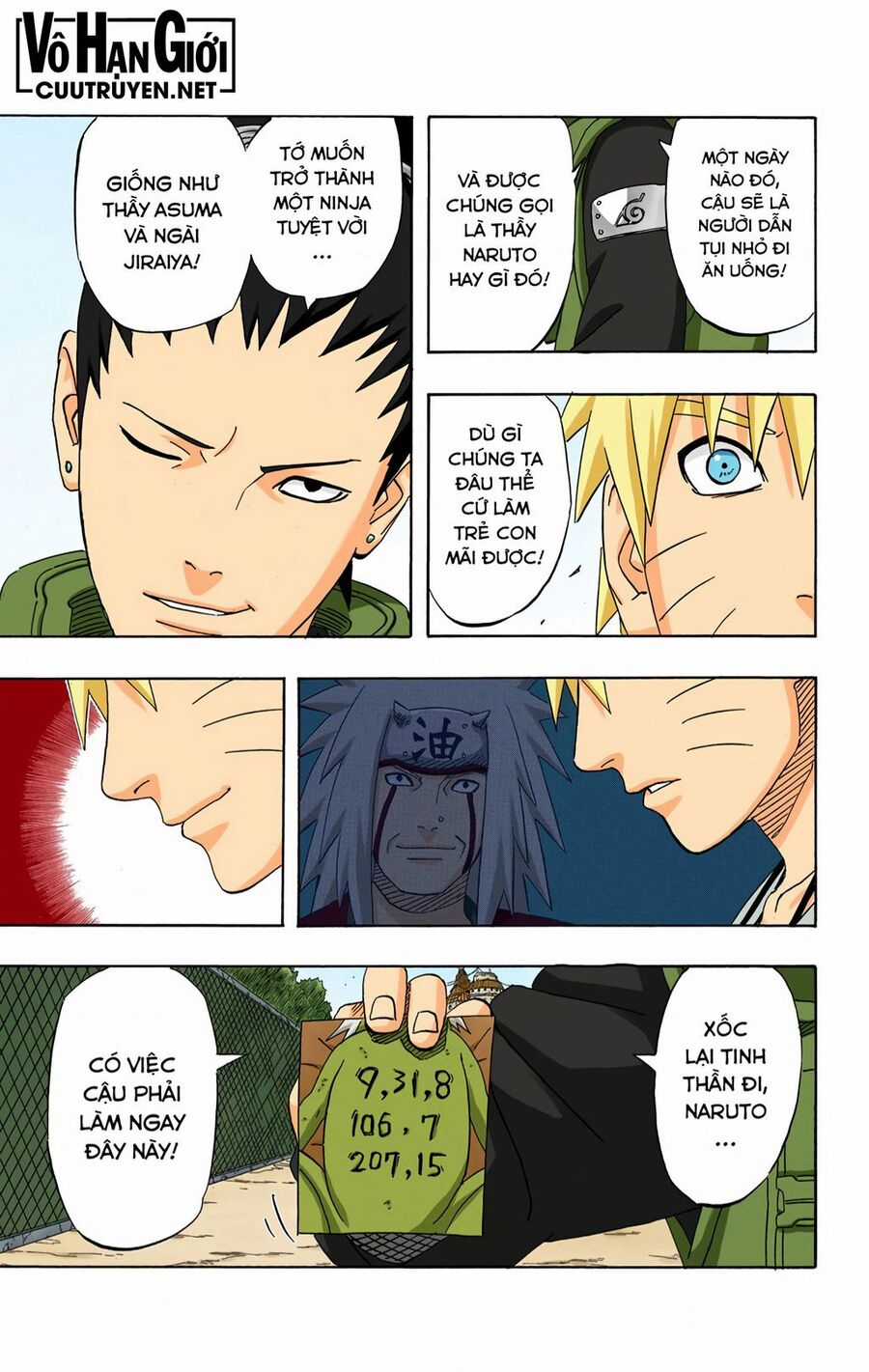 Naruto Full Màu Chapter 406 trang 17