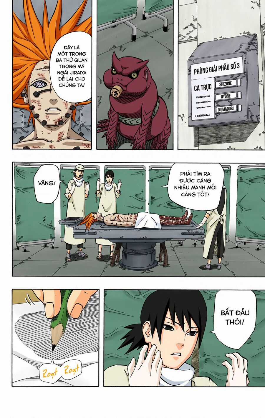 Naruto Full Màu Chapter 406 trang 4