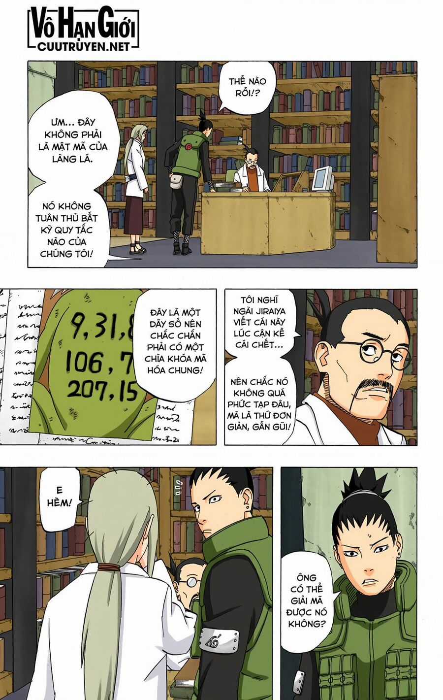 Naruto Full Màu Chapter 406 trang 5