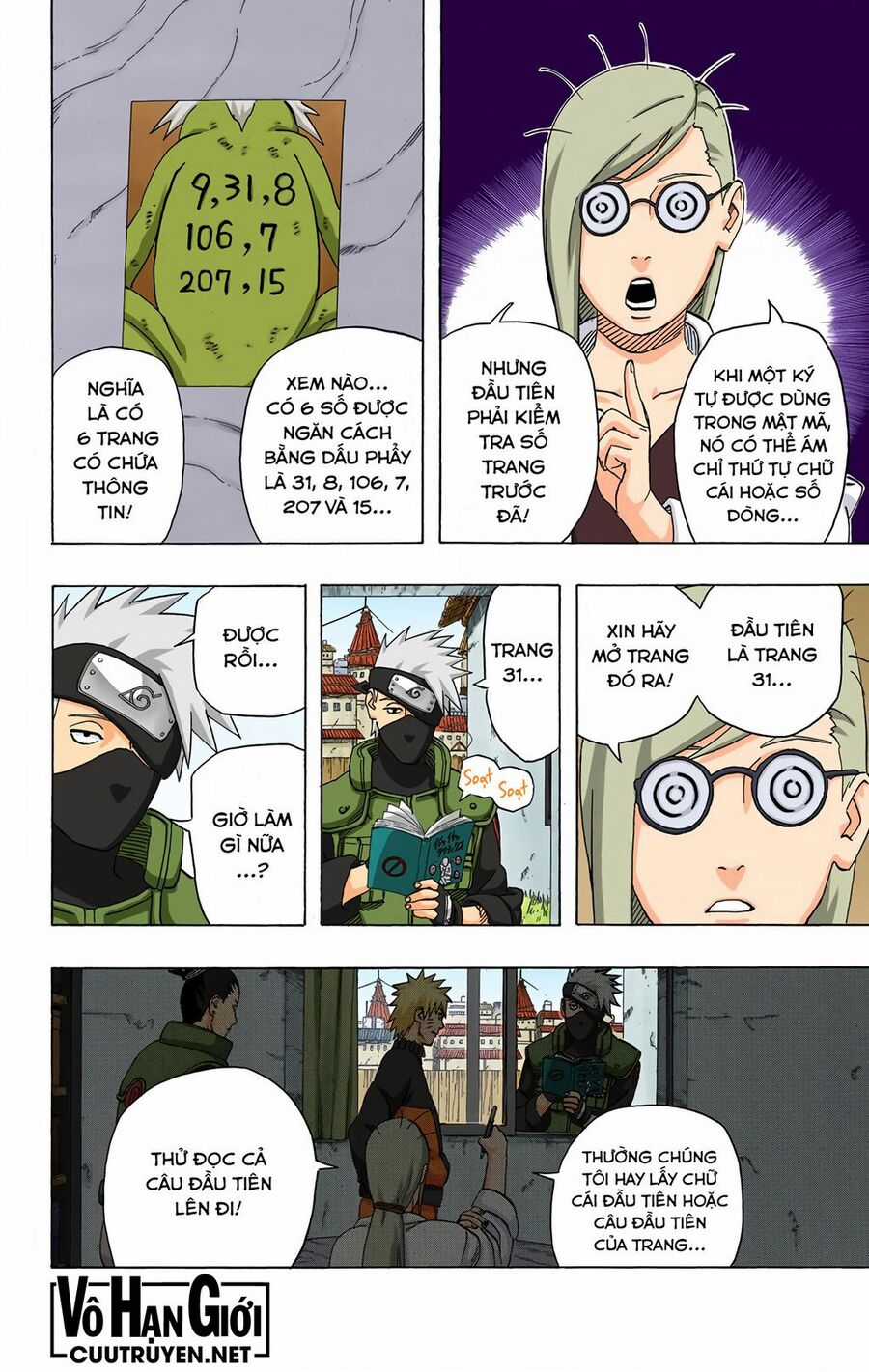 Naruto Full Màu Chapter 407 trang 10