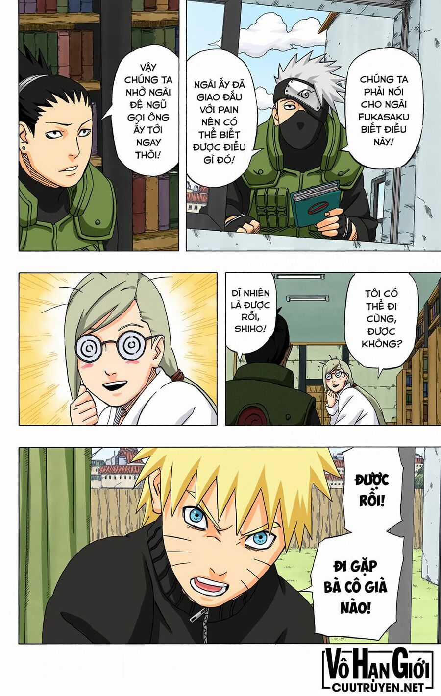 Naruto Full Màu Chapter 407 trang 14
