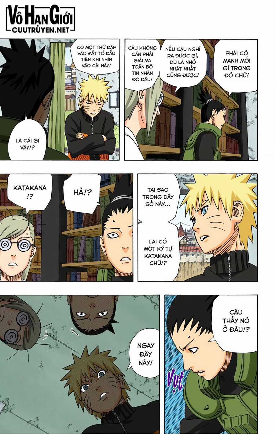 Naruto Full Màu Chapter 407 trang 3