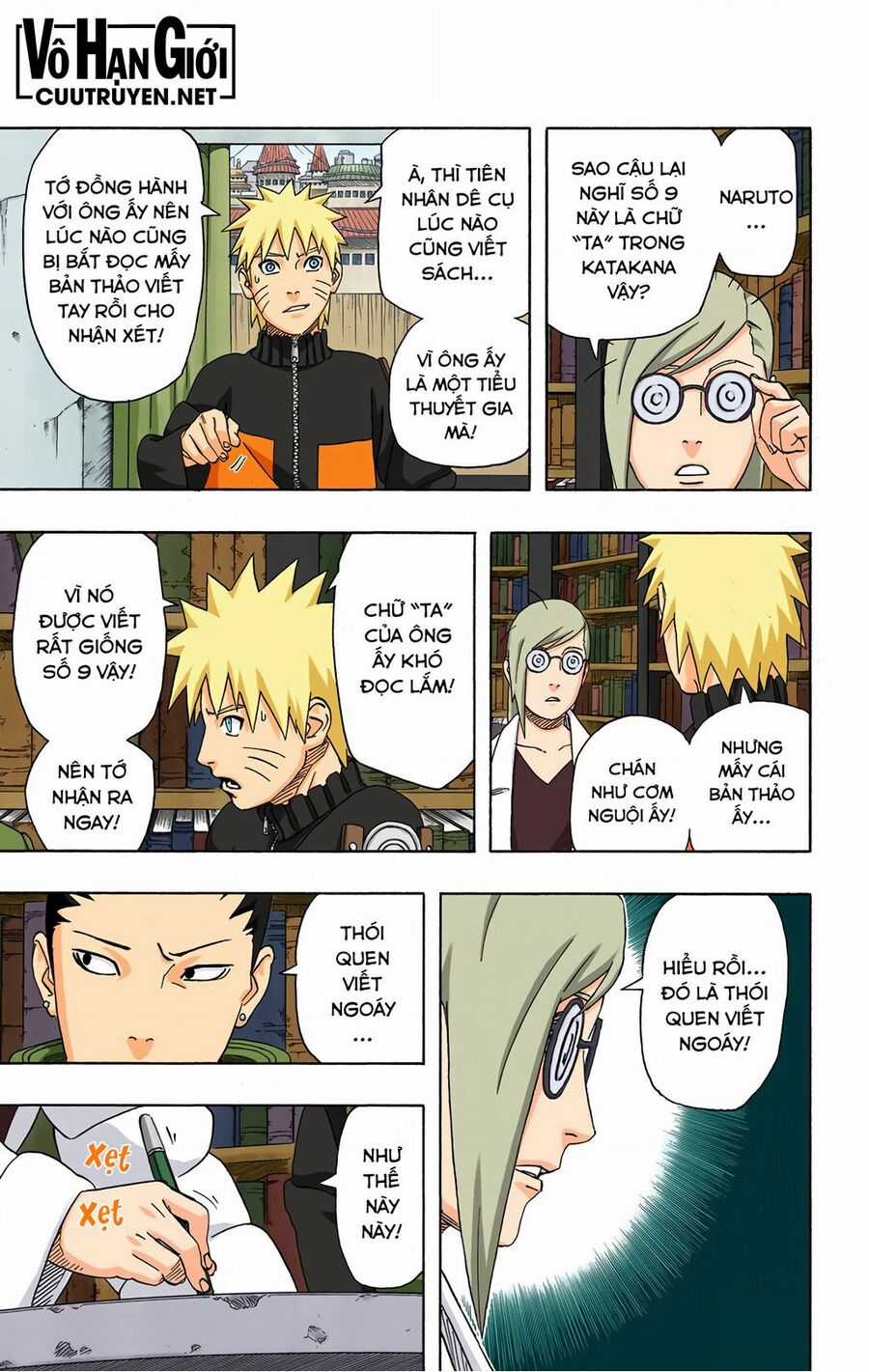 Naruto Full Màu Chapter 407 trang 5