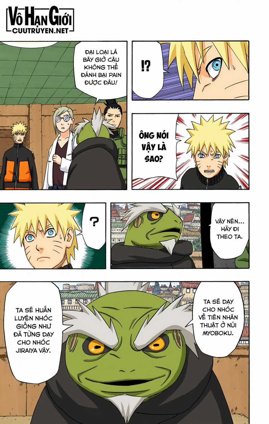 Naruto Full Màu Chapter 408 trang 13