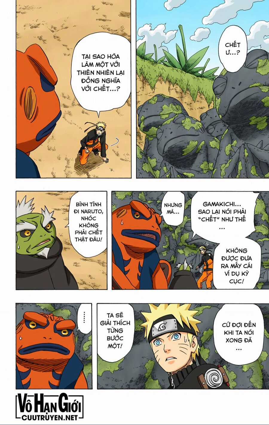Naruto Full Màu Chapter 410 trang 7