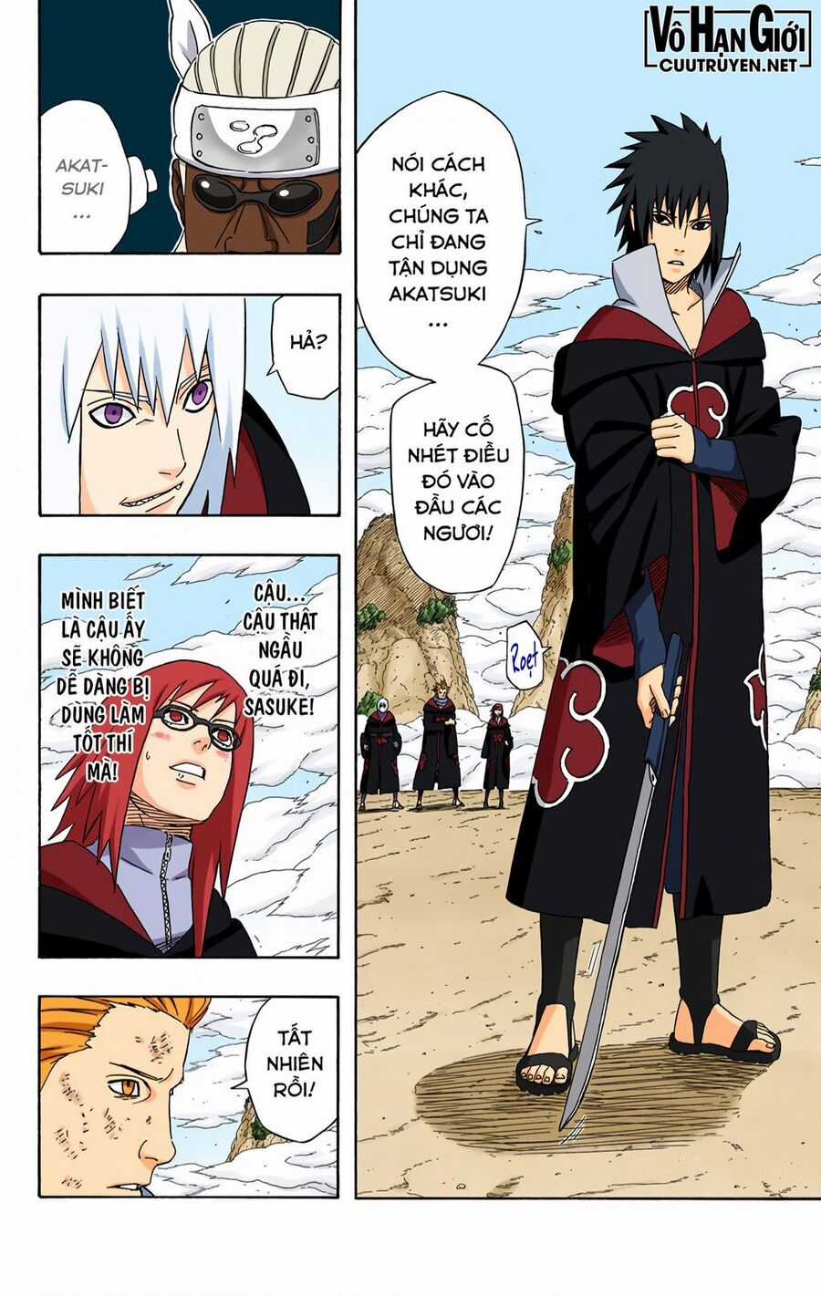 Naruto Full Màu Chapter 411 trang 5