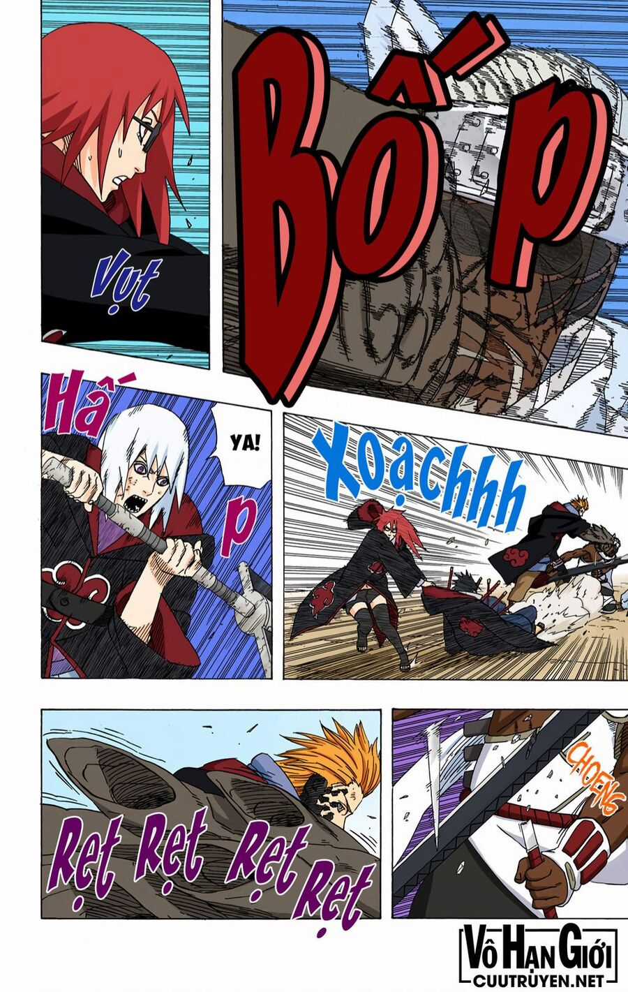 Naruto Full Màu Chapter 412 trang 4