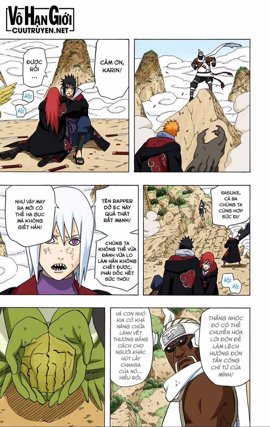 Naruto Full Màu Chapter 412 trang 7