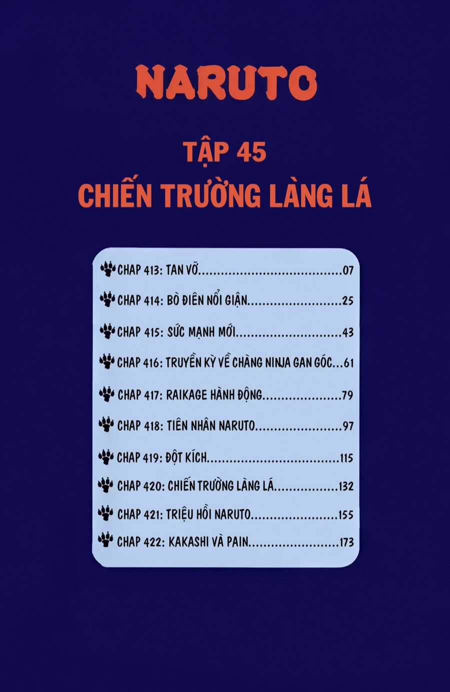 Naruto Full Màu Chapter 413 trang 4