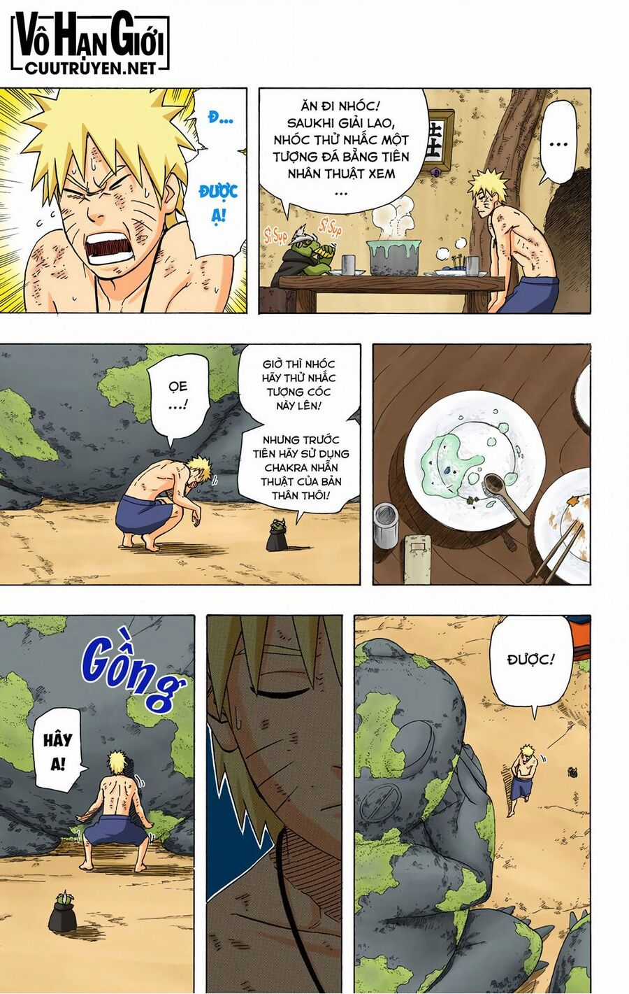 Naruto Full Màu Chapter 414 trang 9